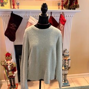 Old Navy Women's Soft Crew Neck Sweater - Light Green